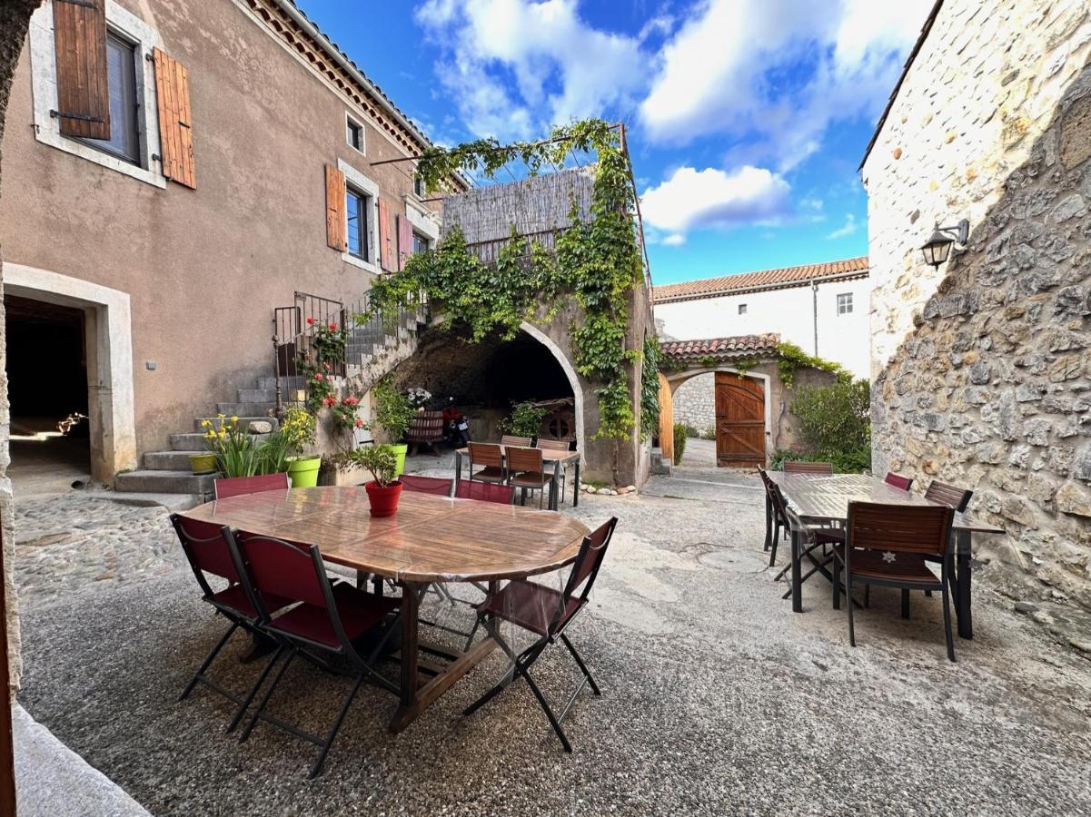 Chambres D'Hotes Les Clapas Chauzon Exterior photo